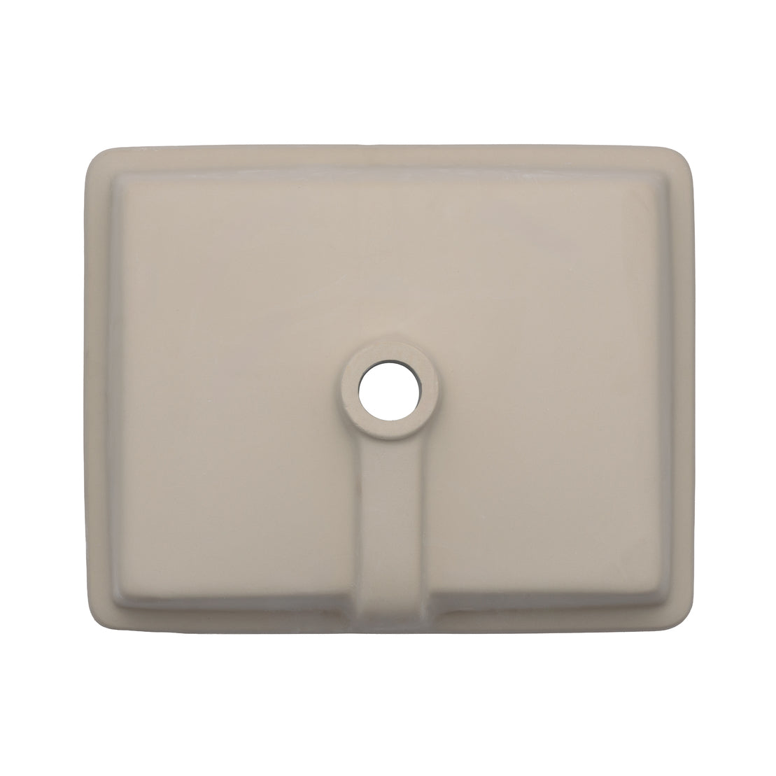 Oasis- Tideway Medium WH Medium UM Rectangular Vitreous China Sink 19.75x15.5x6.5 OD 17x13ID 5