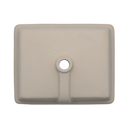 Oasis- Tideway Medium WH Medium UM Rectangular Vitreous China Sink 19.75x15.5x6.5 OD 17x13ID 5