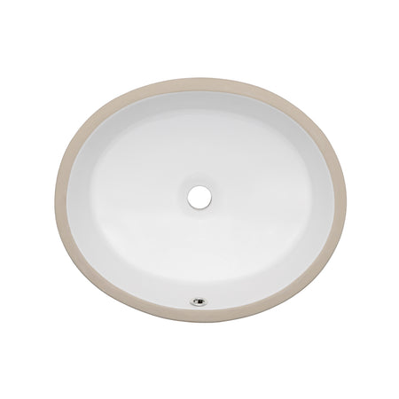 Oasis- Tideway Oval WH Medium UM Vitreous China Sink 1