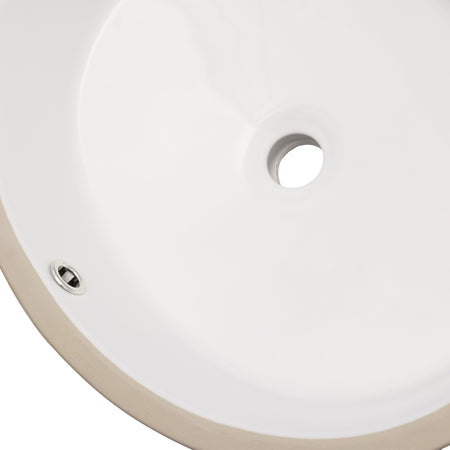 Oasis- Tideway Oval WH Medium UM Vitreous China Sink 2