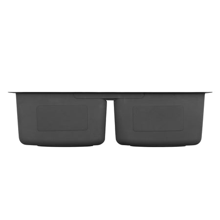 Jade-Topaz 18 Gauge 5050 Undermount Kitchen Sink, Radial Corners, 32x18x9/9 5