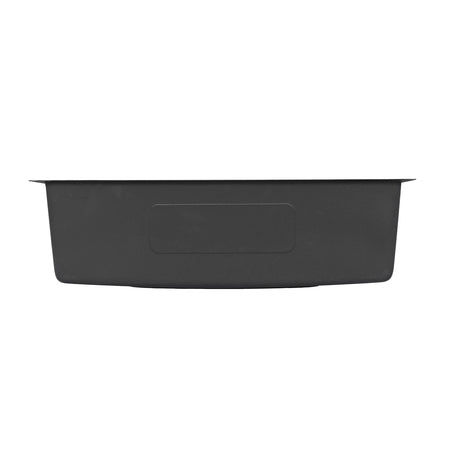 Master Chef- Troyes 16 Gauge Single Bowl Stainless Kitchen Sink, Radial Corners, 31x18x9 6