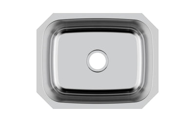 Liberty- Quincy Premium Soft Touch Brushed Finish 18 G UM bar/prep laundry or utility sink. 20 5/8 x 17 3/4 x 9