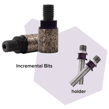 TST Incremental Router Bits for CNC & 5-Axis Saws – 23mm Segment