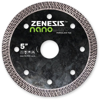 Zenesis Nano Dry Porcelain Blade Ultra-Thin, Hyper-Fast Diamond Blade Zenesis