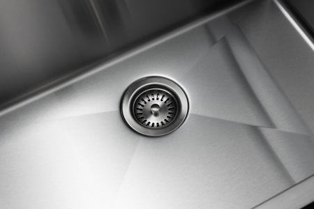 Master Chef- Versailles 30  Stainless Steel Professional Culinary Single Bowl Kitchen Sink UM 15 G 30x18x10 3