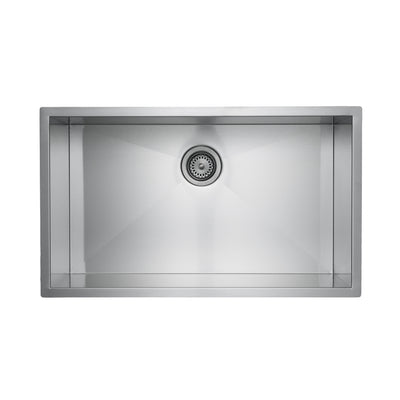 Master Chef - Versailles 35  Stainless Steel Professional Culinary Single Bowl Kitchen Sink UM 15 G 35x19x10 1