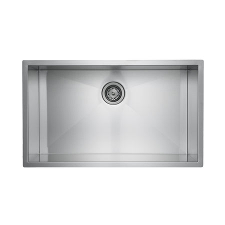 Master Chef - Versailles 35  Stainless Steel Professional Culinary Single Bowl Kitchen Sink UM 15 G 35x19x10 1