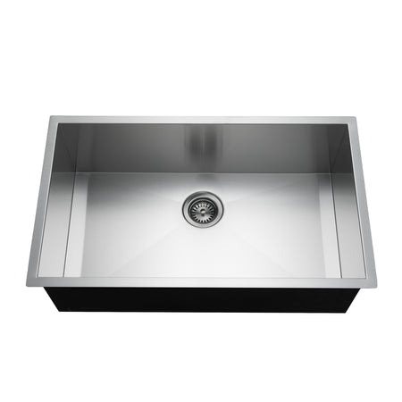 Master Chef - Versailles 35  Stainless Steel Professional Culinary Single Bowl Kitchen Sink UM 15 G 35x19x10 2