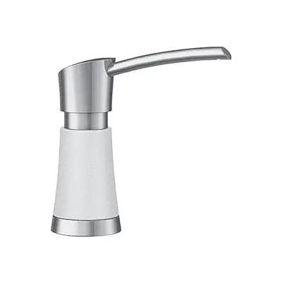 Blanco-PVD Steel/White-Artona Soap Dispenser Blanco