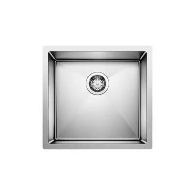 Blanco-Precision 16" R10 Medium Single Bowl Blanco