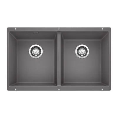 Blanco Precis Equal Double Bowl Sink 7