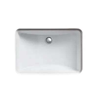 Oasis- Canyon Medium Rectangular lav UM Porcelain Sink White 21x15 Oasis