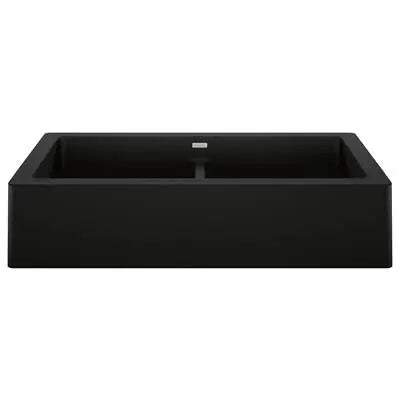 Blanco-White-Vintera 33" Equal Double Apron Blanco 6