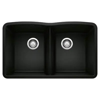 Blanco-White-Diamond Equal Double Dual Mount Blanco 6