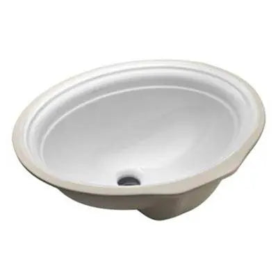 Oasis- Watercourse WH Decorative UM Vitreous China Sink 20x16.25x8 OD 18.25x14.25 ID Oasis