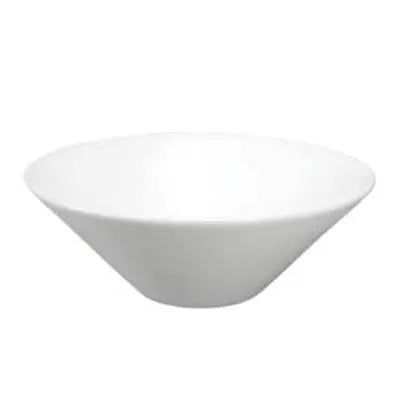 Oasis- Carina White Round Flared Vessel Sink 16 in diameter 6 ines high Oasis