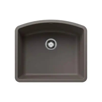 Blanco-Volcano Gray-Diamond Single Bowl Blanco