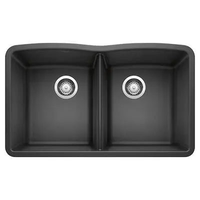 Blanco-White-Diamond Equal Double Dual Mount Blanco 3