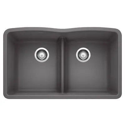 Blanco-White-Diamond Equal Double Low Divide Blanco 2