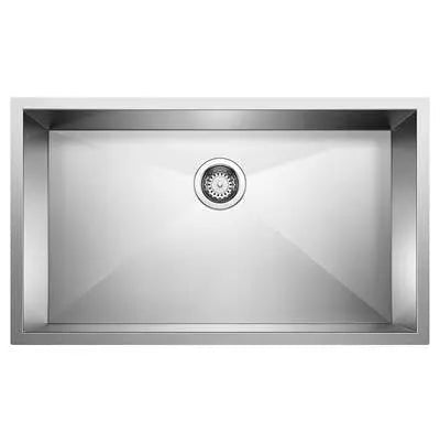 Blanco-Precision 16" R0 Super Single Bowl Blanco