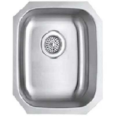 Presidential- Lincoln Large ADA Premium 18 G Stainless Steel Bar/Utility Sink 16.5x18.5 O.D. 14.5x16.5x6