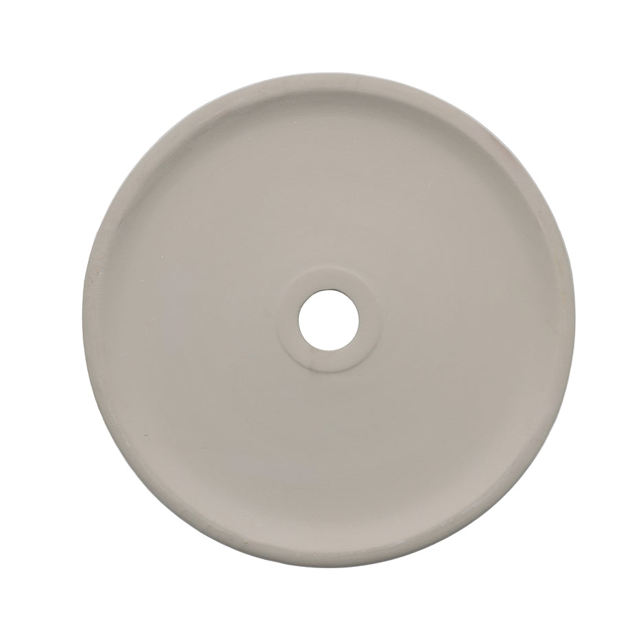 Adelaide Lusso White 15 3/4" x 15 3/4" x 3 1/2" Round Vessel Sink(K466)(664AWH) 5