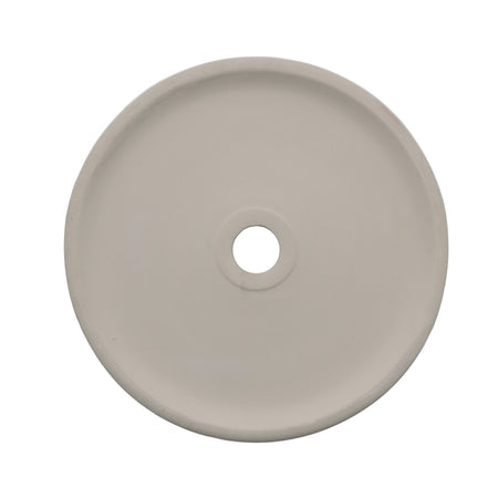 Adelaide Lusso White 15 3/4" x 15 3/4" x 3 1/2" Round Vessel Sink(K466)(664AWH) 5