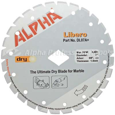 Alpha Tools Libero Blade 4in to 7in 