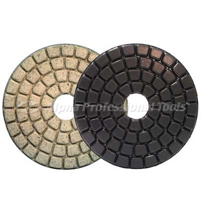Alpha Ceramica Buff Final Polishing Pads – 3", 4", 5" | Black & White 1
