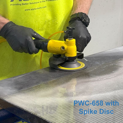 Pneumatic Angle Cutter/Grinder secondary image 1