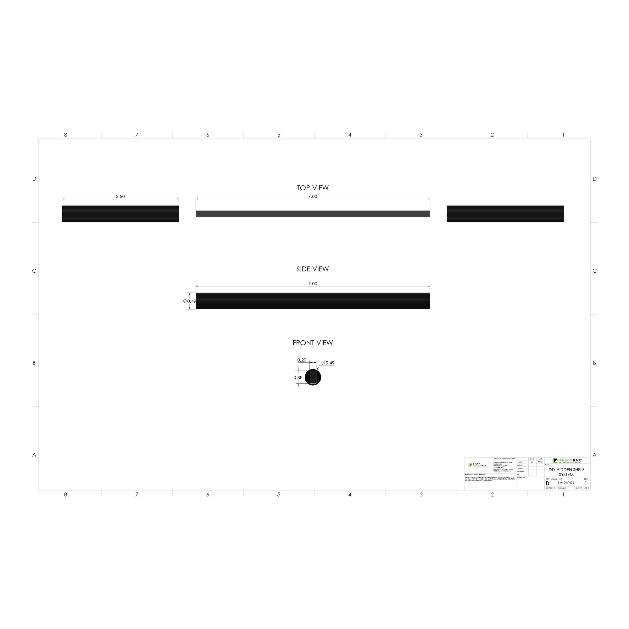 DIY Hidden Shelf System (3 Pack) 2