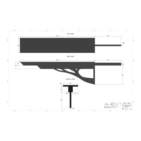 Floating Flat Shelf - Growth (2 Pack) 3