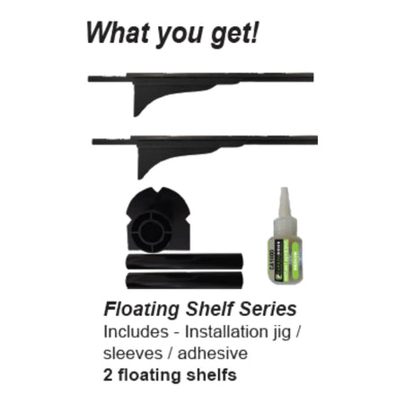 Floating Flat Shelf - Movement (2 Pack) 6