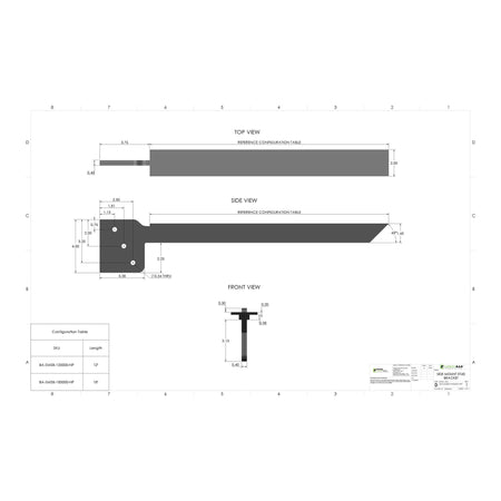Side Mount Stud Bracket 3