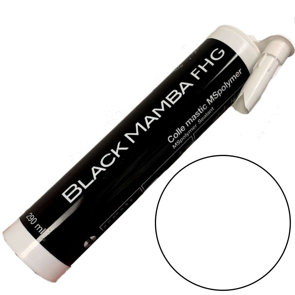 MPI-White-MS60 Black Mamba FHG High Tack – Superfast Mono Component Polymer Sealant Cartridge 1