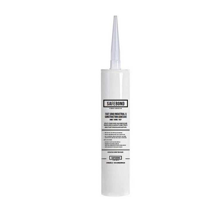Safeboard SAFEBOND adhesive in a 10.2 oz container from BladeRunner Diamond Tools, ready for industrial bonding applications.