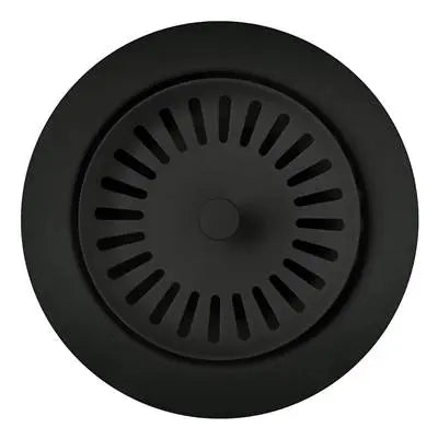 Blanco-Coal Black-Color-Coordinated Metal Waste Flange Blanco