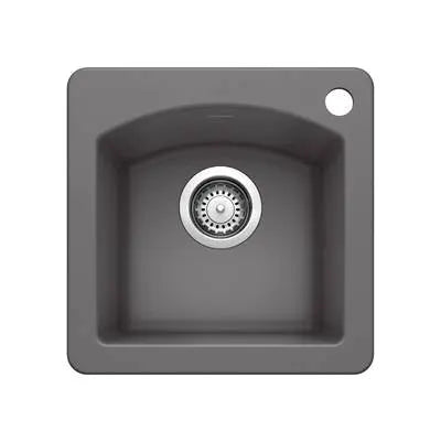 Blanco-Cinder-Diamond Bar Sink Dual Mount Blanco