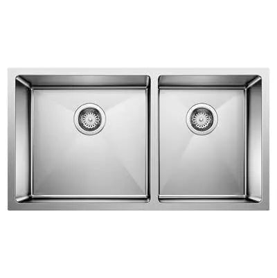 Blanco-Quatrus R15 1-3/4 Bowl Blanco
