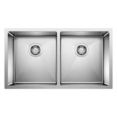 Blanco-Quatrus R15 Equal Double Bowl Blanco