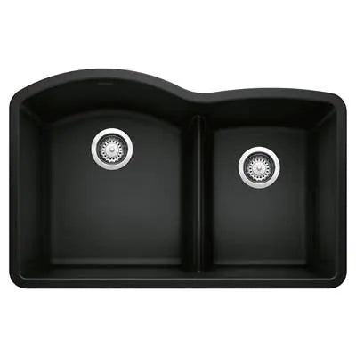 Blanco-White-Diamond 1-3/4 Low Divide Blanco 6
