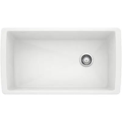 Blanco-White-Diamond Super Single Bowl Blanco 1