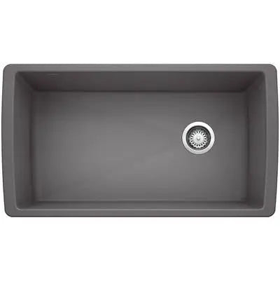 Blanco-White-Diamond Super Single Bowl Blanco 2