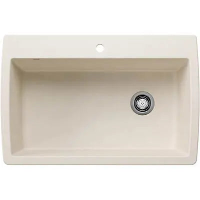 Blanco-White-Diamond Super Single Dual Mount Blanco 7