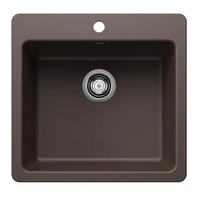 Blanco-White-Liven 21" Single Bowl Dual Mount Blanco 6
