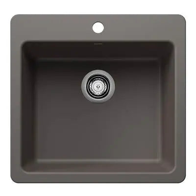 Blanco-White-Liven 21" Single Bowl Dual Mount Blanco 7