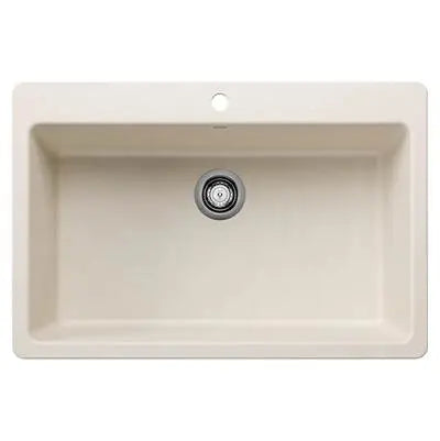 Blanco-White-Liven 33" Super Single Bowl Dual Mount Blanco 7