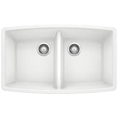 Blanco-White-Performa Equal Double Bowl Blanco 1