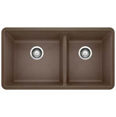 White Blanco Precis 1-3/4 bowl kitchen sink with sleek design, featuring a spacious basin and modern finish.
